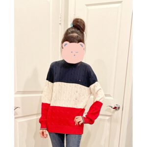 《斷貨款，麻花毛衣》美國🇺🇸直寄～Tommy Hilfiger紅白logo毛衣 針織毛衣 麻花毛衣 正品 禮物 優惠