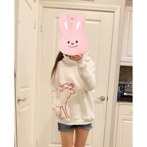 《最後一件》美國🇺🇸直寄～Abercrombie & Fitch泰迪熊毛帽t AF大學t 刷毛 正品 禮物