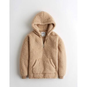 《特價款》美國🇺🇸直寄～Hollister CO.泰迪熊毛帽t 大學t 刷毛 禮物