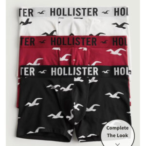 《新款上市~現貨+預購3件組》美國🇺🇸直寄~Hollister HCO 海鷗男生內褲 四角褲 純棉 禮物