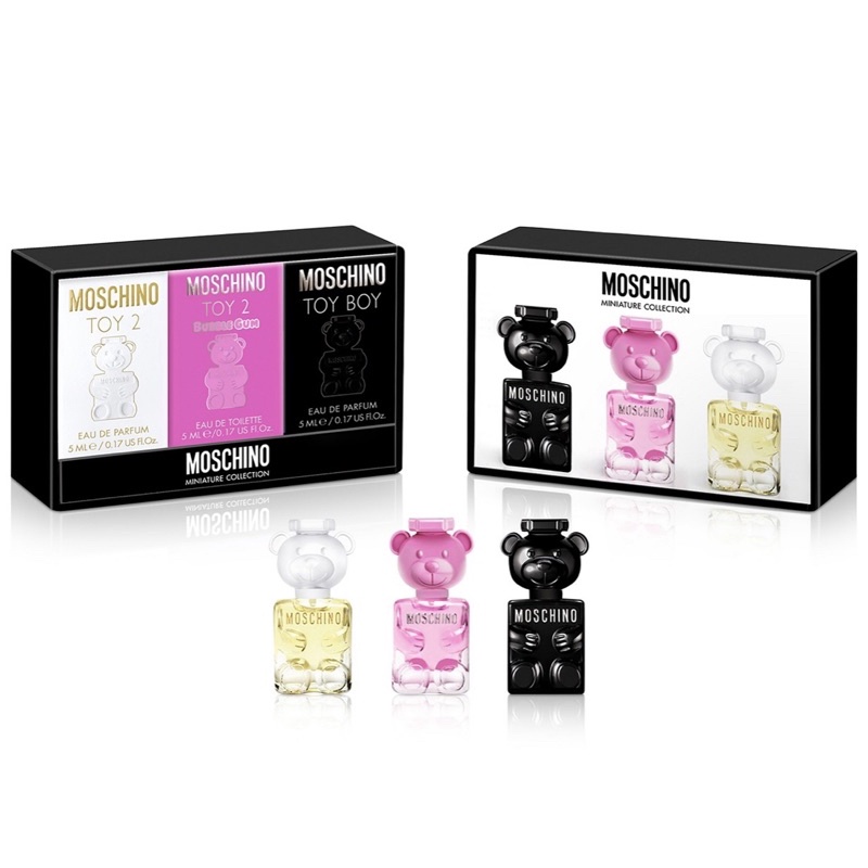 《限量香水~現貨在台》美國🇺🇸直寄~Moschino香水 小香禮盒 聖誕禮物 情人節禮物 母親節禮物 正品 熊熊 限量:圖片 2